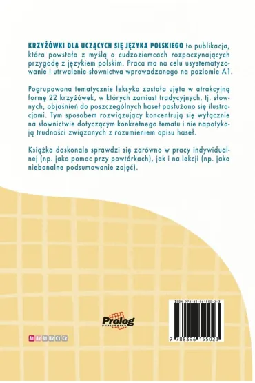 Krzy��wki dla ucz�cych si� j�zyka polskiego - Agnieszka Madeja, Maciej Macio�ek