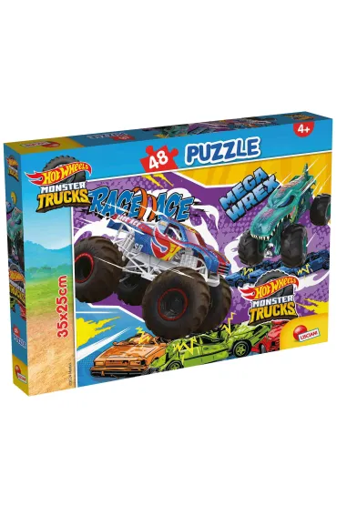 Puzzle 48 el. Hot Wheels Lisciani