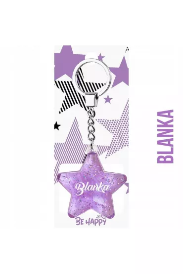 Be-Happy Gifts Brelok Gwiazdka Blanka