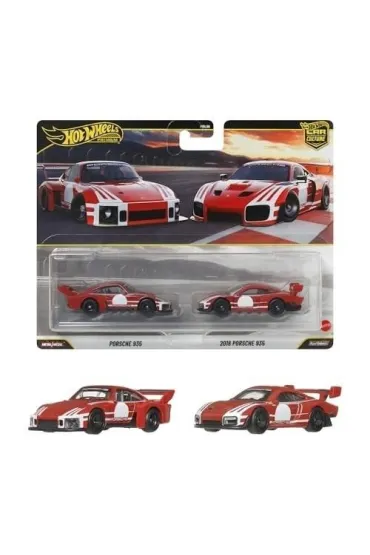Hot Wheels Premium 2-pak pojazd�w Porsche 935 Mattel