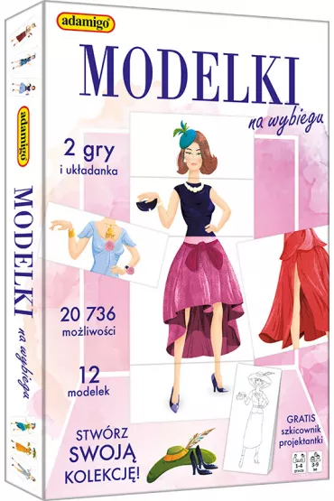 Modelki na wybiegu Adamigo
