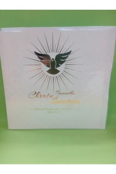 Art Nuvo Karnet Pami�tka Chrztu �wi�tego BB0131