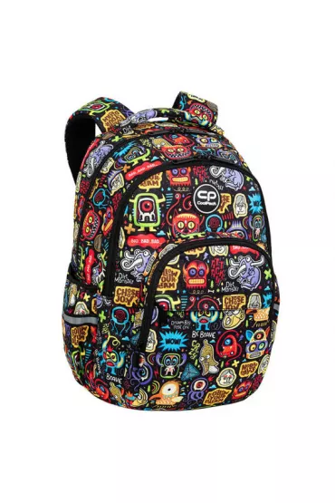 Coolpack Scary Stickers Plecak 2-komorowy Coolpack basic plus scary stickers
