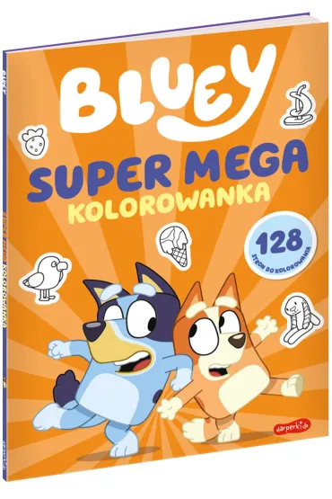 Bluey. SUPER MEGA kolorowanka