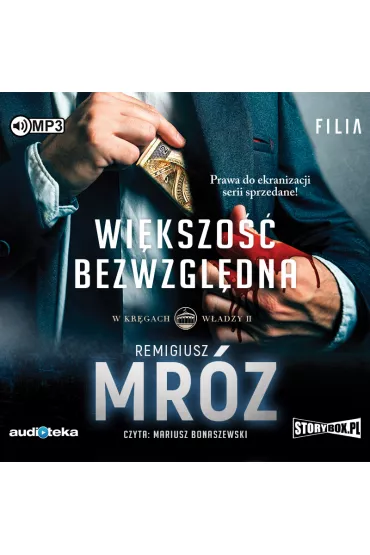 Audiobook Wi�kszo�� bezwzgl�dna. W kr�gach w�adzy. Tom 2 CD - Remigiusz Mr�z