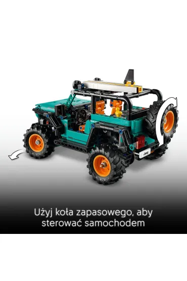 LEGO Technic SUV Jeep® Wrangler Rubicon 42227