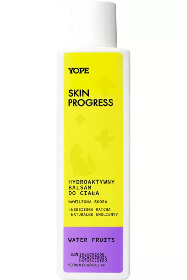 Yope Skin Progress Hydroaktywny balsam do ciaa nawilona skra - water fruits 200 ml