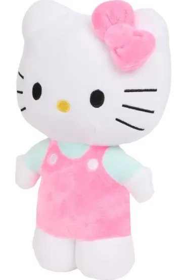 PROMO Maskotka pluszowa Hello Kitty 25cm czerwona sukienka
