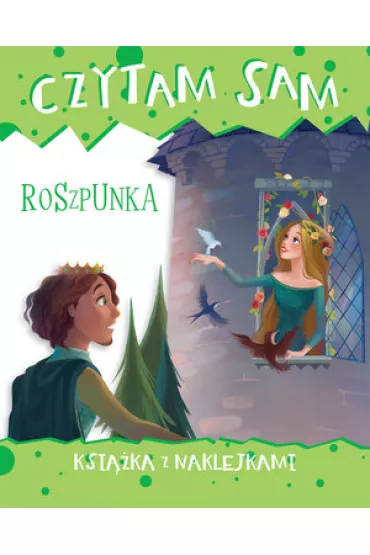 Czytam sam Roszpunka Ksi��ka z naklejkami - Roberta Zilio