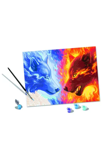 Malowanie po numerach CreArt - Wilki Ravensburger