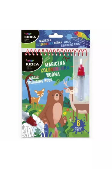 Magiczna wielorazowa kolorowanka wodna Zwierz�ta