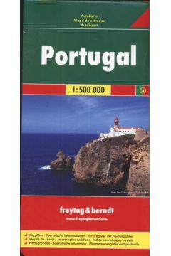 Mapa Portugalia 1:500 000