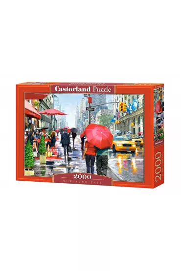 Puzzle 2000 el. New York Cafe Castorland