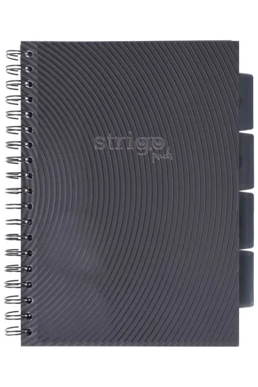 Strigo Ko�ozeszyt Pads B5 Basic szary kratka 100 kartek