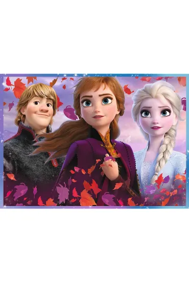 Puzzle 4w1 - Podr� w nieznane. Frozen 2 (35+48+54+70 el.) Trefl