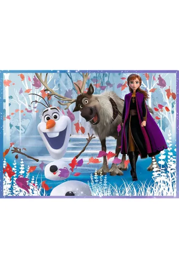 Puzzle 4w1 - Podr� w nieznane. Frozen 2 (35+48+54+70 el.) Trefl