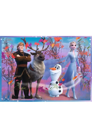 Puzzle 4w1 - Podr� w nieznane. Frozen 2 (35+48+54+70 el.) Trefl