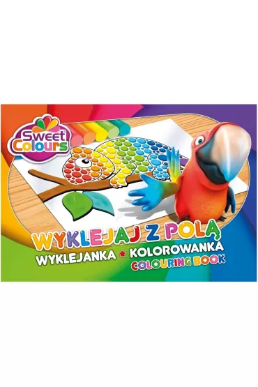 Kolorowanka wyklejanka A4/8K