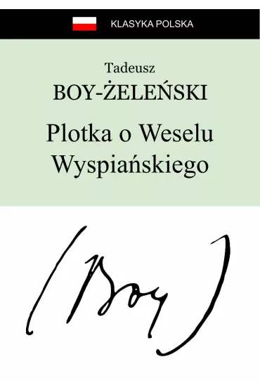 eBook Plotka o Weselu Wyspia�skiego mobi epub - Tadeusz Boy-�ele�ski