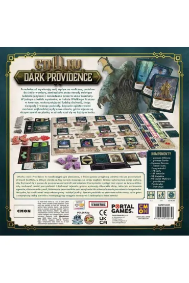 Cthulhu: Dark Providence Portal Games - Martin Wallace, Travis R Chance