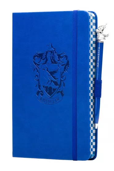 Harry Potter: Ravenclaw, zeszyt w mi�kkiej oprawie z d�ugopisem