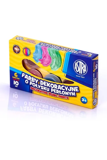 Astra Farby plakatowe per�owe 6 x 10 ml