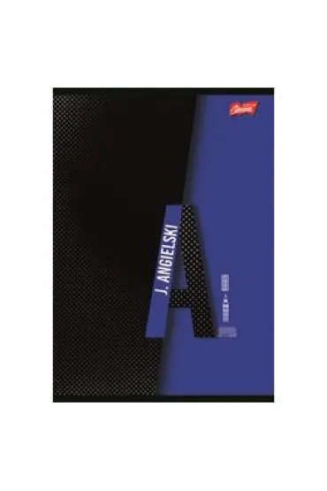 St. Majewski Zeszyt j�zyk angielski ze �ci�g�. A5 60 kartek kratka  70 g/m2