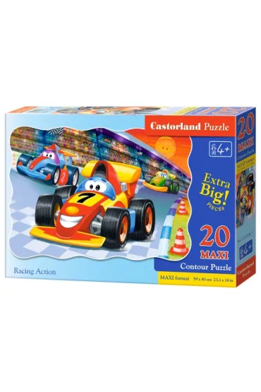 Puzzle 20 el. Rajd Castorland