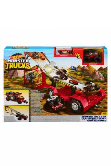 Hot Wheels Monster Trucks Meganaczepa rampa GFR15 Mattel