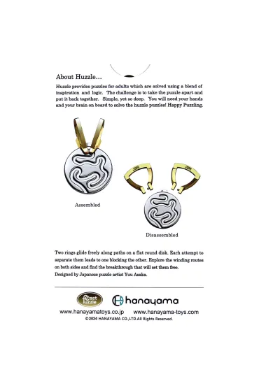 �amig��wka Huzzle Cast Jam poziom 3/6 Hanayama - Yuu Asaka