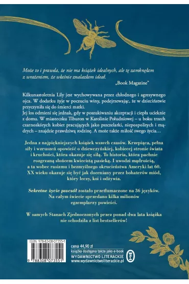 Sekretne ycie pszcz - Sue Monk Kidd