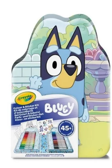 Zestaw artystyczny Bluey 47el