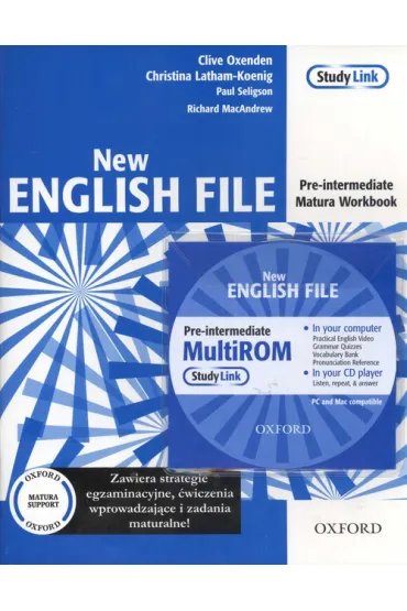 New English File Pre-Intermediate LO �wiczenia J�zyk angielski - Christina Latham-Koenig, Clive Oxenden, Paul Seligson