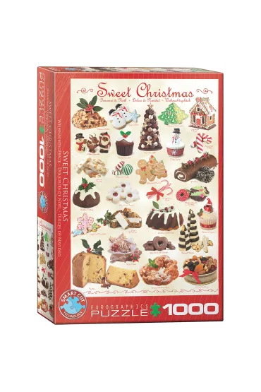 Puzzle 1000 el. Sweet Christmas Eurographics