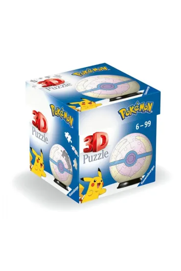 Puzzle Kula 54 el. 3D Pokemon Heal Ball Ravensburger