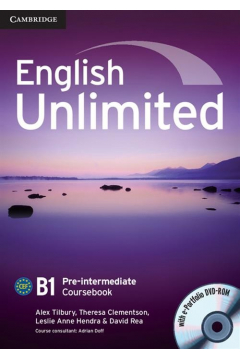 English Unlimited Pre-Int Coursebook +e-Portfolio