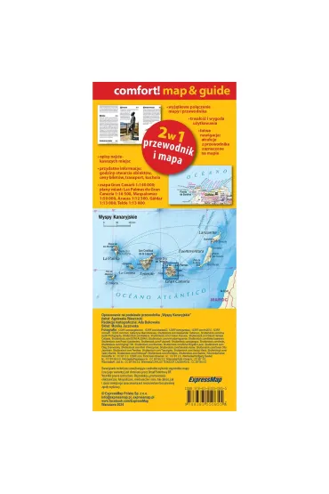Gran Canaria map&guide PL laminat 2024 - Agnieszka Waszczuk