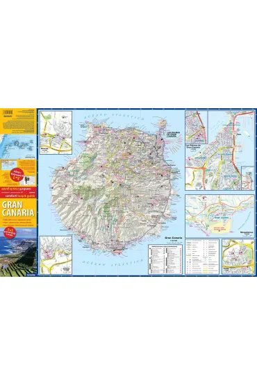 Gran Canaria map&guide PL laminat 2024 - Agnieszka Waszczuk