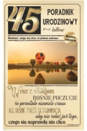 AbCard Kartka okoliczno�ciowa Urodziny 45 U75