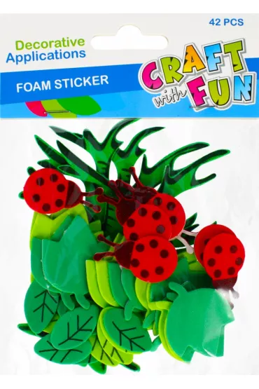 Craft with Fun Naklejki piankowe samoprzylepne Drzewo 463440