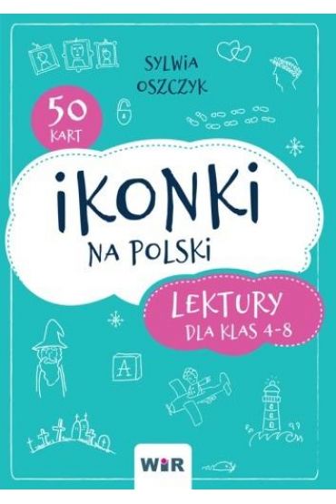 Ikonki na polski. Lektury dla klas 4-8