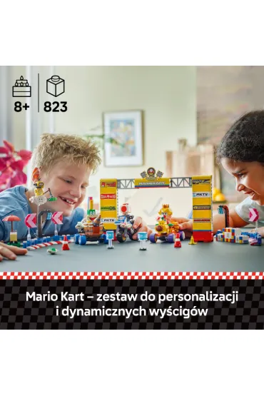 LEGO Super Mario Mario Kart™ – Zestaw Baby Peach i Grand Prix 72036