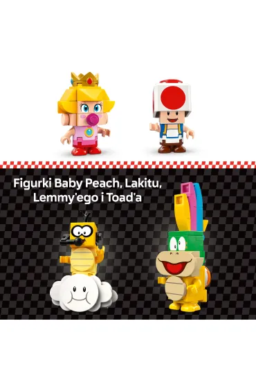 LEGO Super Mario Mario Kart™ – Zestaw Baby Peach i Grand Prix 72036
