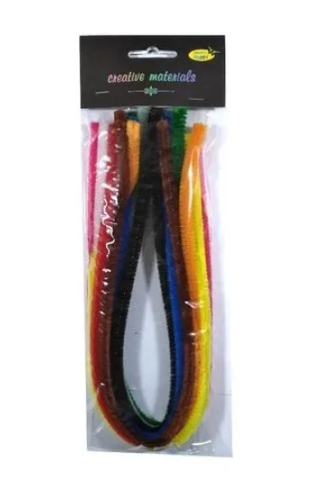 Galeria Hobby Druty chenille kolorowe 9 mmx50 cm