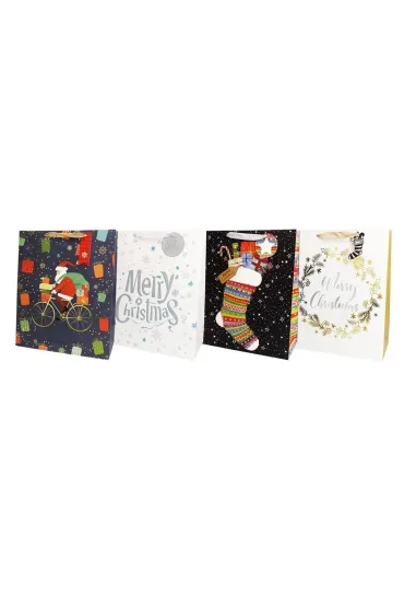 incood. Torba prezentowa 26x32 �wi�ta brokat hot stamp