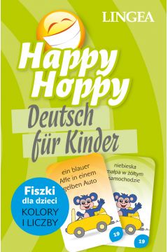 Happy hoppy deutsch fur kinder fiszki dla dzieci kolory i liczby