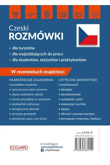 EDGARD. Czeski. Rozm�wki na ka�dy wyjazd - Katarzyna  Paw�owicz-Grochowska