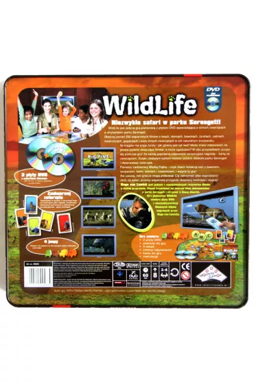 WildLife - Dzikie zwierz�ta - planszowa gra DVD