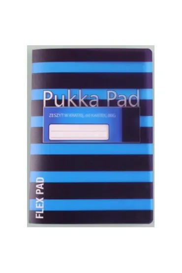 Pukka Pad Zeszyt B5 PCV Navy kratka 60 kartek
