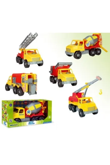 Samoch�d budowlany. City truck 5 modeli (towar wybierany losowo) Wader
